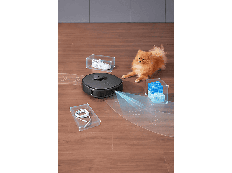 Robot aspirador - Eufy X10 Pro Omni, 1000 W, Potencia de succión 8 kPa, Depósito 1 l, Autonomía 1min — foto 9