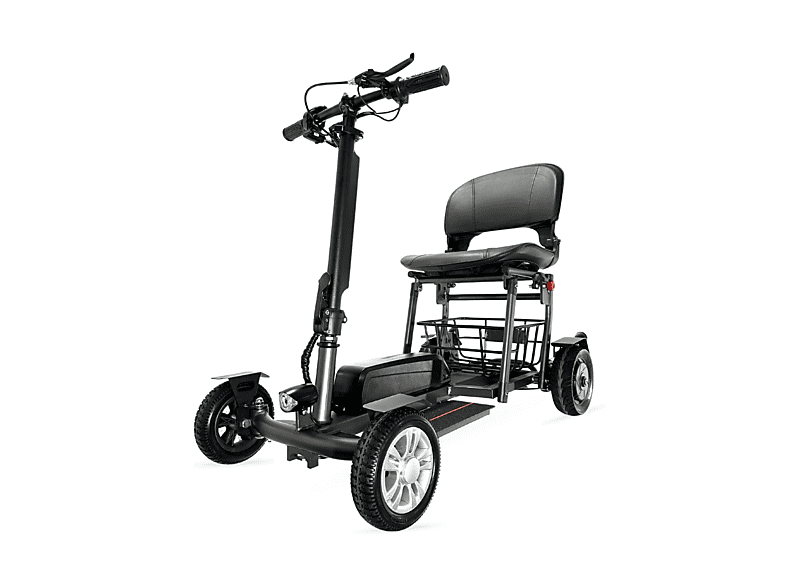 Cuatriciclo eléctrico plegable - Careway Lite Travel Version, Black