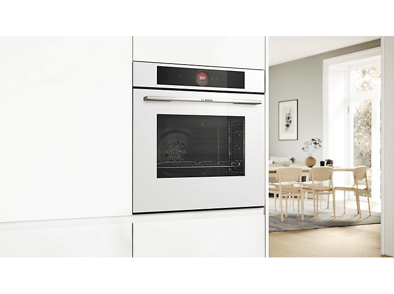Horno multifunción - Bosch HBG7741W1, Integrable, 71 l, 548 mm, Blanco — foto 5