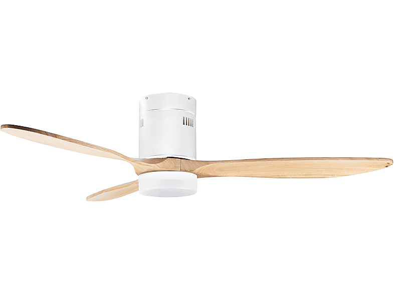 Ventilador de techo con luz - Orbegozo CP 114132, 40 W, 6 velocidades, Blanco