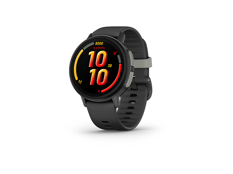 Smartwatch infantil - Garmin Bounce 2 LTE, Caja de 43mm, Pantalla AMOLED brillante a color de 1.2", Correa de Silicona, 5 ATM, Negro