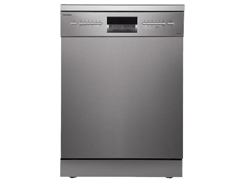 Lavavajillas - Infiniton DIW-6225XD3, 14 Servicios, 8 Programas, 59.8 cm Ancho, Automatic door opening, Inox