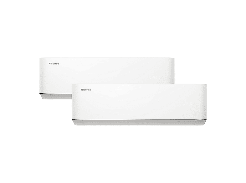 Aire acondicionado Split 2 x 1 - Hisense 2AMW52HC912 2X1 HC 9+12 WIFI A++/A+, 3,526 fg/h, Función Inverter, Blanco