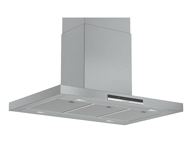 Campana de isla - Bosch DIB97IM50, 3 velocidades, 754 m³/h, 898 mm, Inox