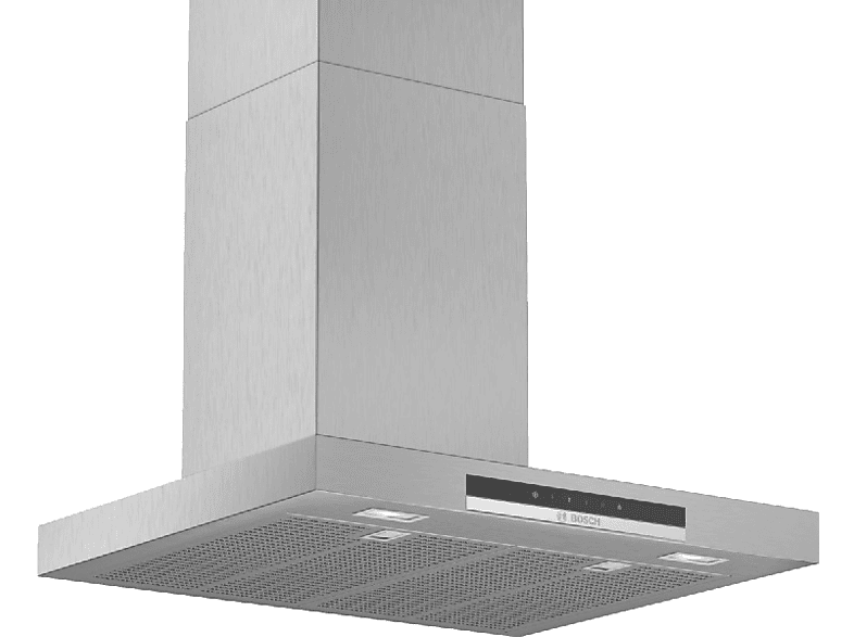 Campana decorativa - Bosch DWB67IM50, Decorativa, 720 m³/h, 3 velocidades + intensiva, 60 cm, Clase B, Inox — foto 1
