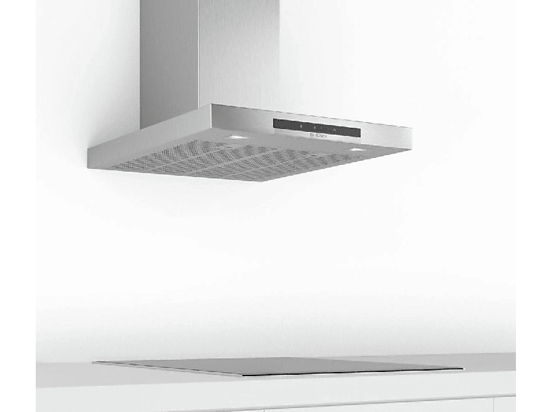 Campana decorativa - Bosch DWB67IM50, Decorativa, 720 m³/h, 3 velocidades + intensiva, 60 cm, Clase B, Inox — foto 3