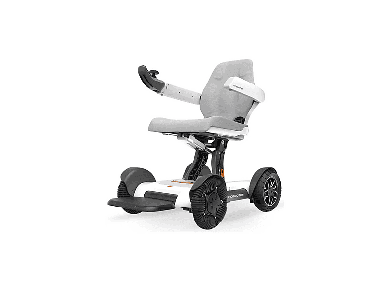 Silla de ruedas eléctrica plegable - Careway Robooter, White