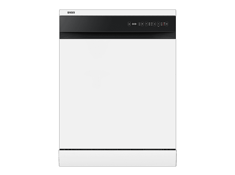 Lavavajillas libre instalación 60 cm - Svan SJ13602ED, 6 programas, 59,8 cm, Blanco
