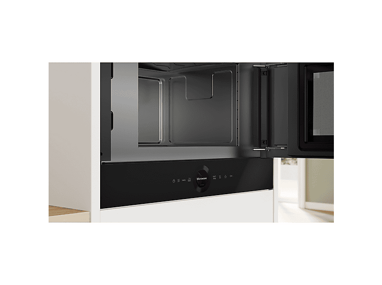 Microondas integrable - Bosch BFR7221B1, 900 W, 5 niveles potencia, 21 l — foto 2