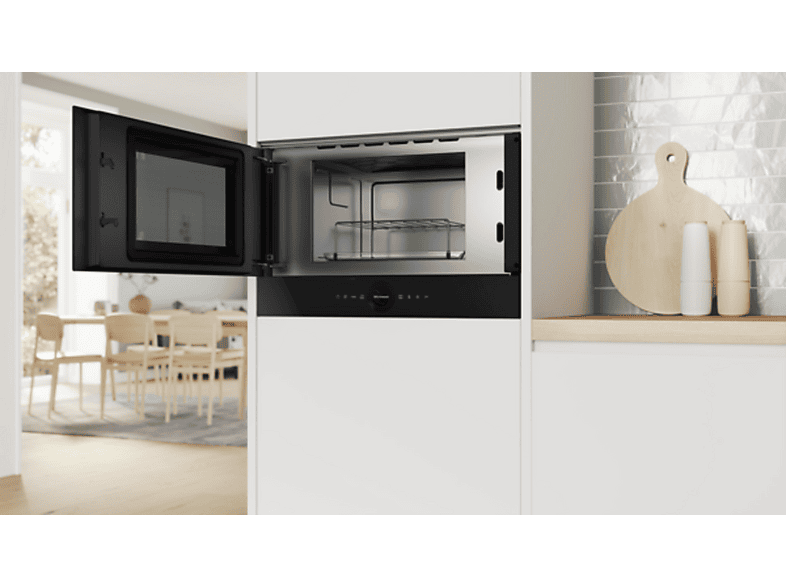 Microondas integrable - Bosch BEL7321B1, 900 W, 21 l — foto 3