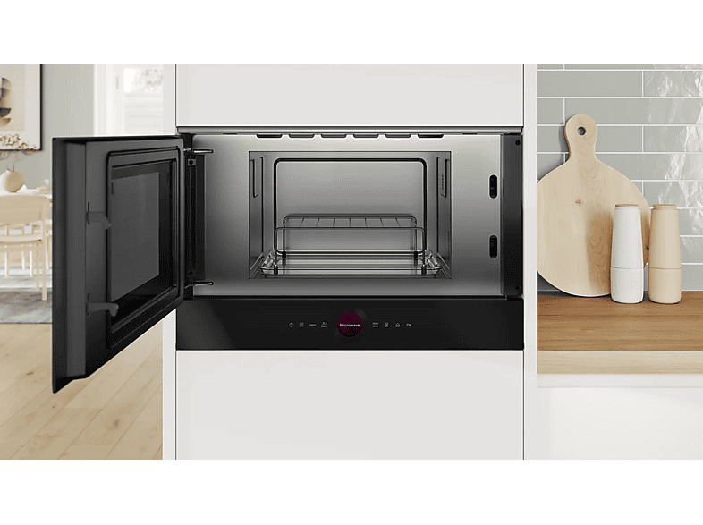 Microondas integrable - Bosch BEL7321B1, 900 W, 21 l — foto 4