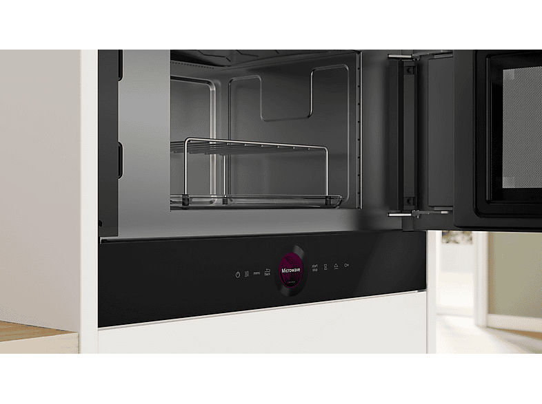 Microondas integrable - Bosch BER7321B1, 900 W, 5 potencia, 21 l — foto 2