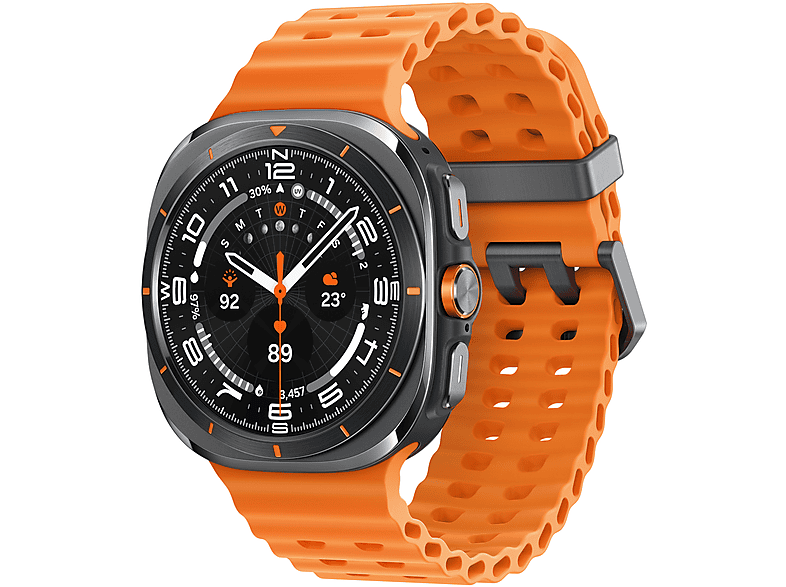 Smartwatch - Samsung SM-L705FDAAPHE, 47 mm, Orange — foto 1