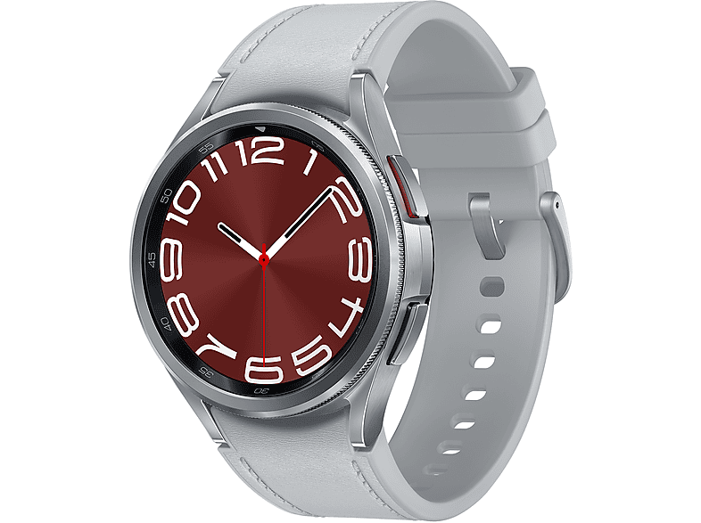 Smartwatch - Samsung WATCH6 CLASSIC LTE 4, 43 mm, Acero inoxidable, Plata