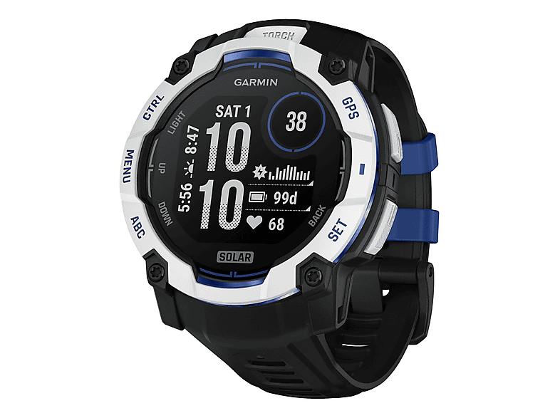Smartwatch - Garmin Garmin Instinct 3 Solar, Fibre Reinforced Plastic (FRP), Blanco