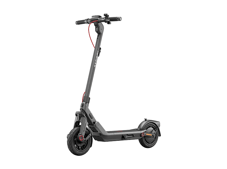 Patinete eléctrico - Ninebot E3 PRO E, Pot. máx. 800 W, Carga máx. 100 kg, 55 km autonomía, 10200 mAh, Negro/Plata