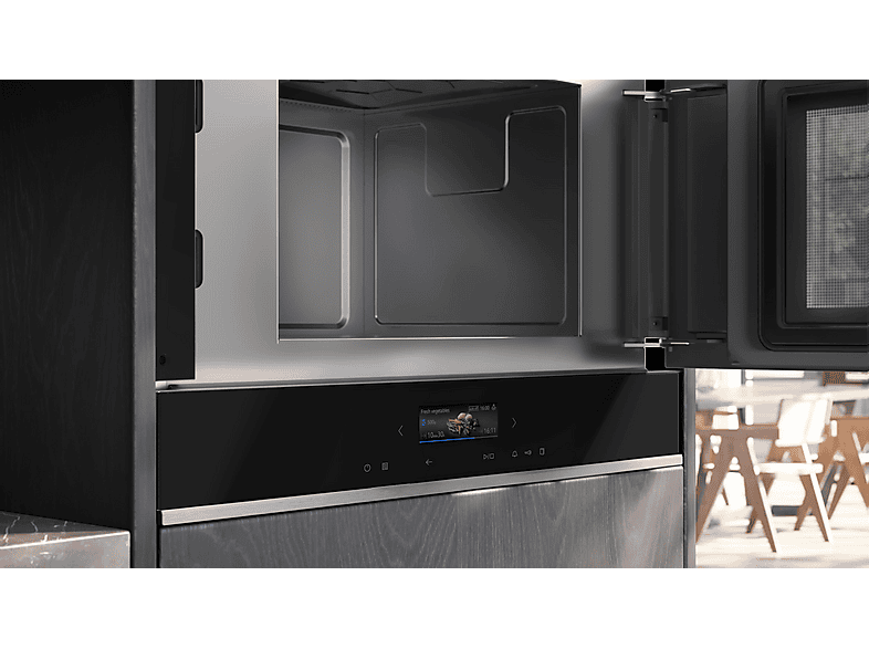 Microondas integrable - Siemens BF722R1B1, 900 W, 5 potencia, 21 l — foto 3