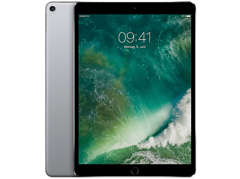 Tablet - Apple iPad Pro, 256 GB, Gris, 10,5 " UHD 4K, 4 GB RAM, Apple, A10X, Tablet iOS