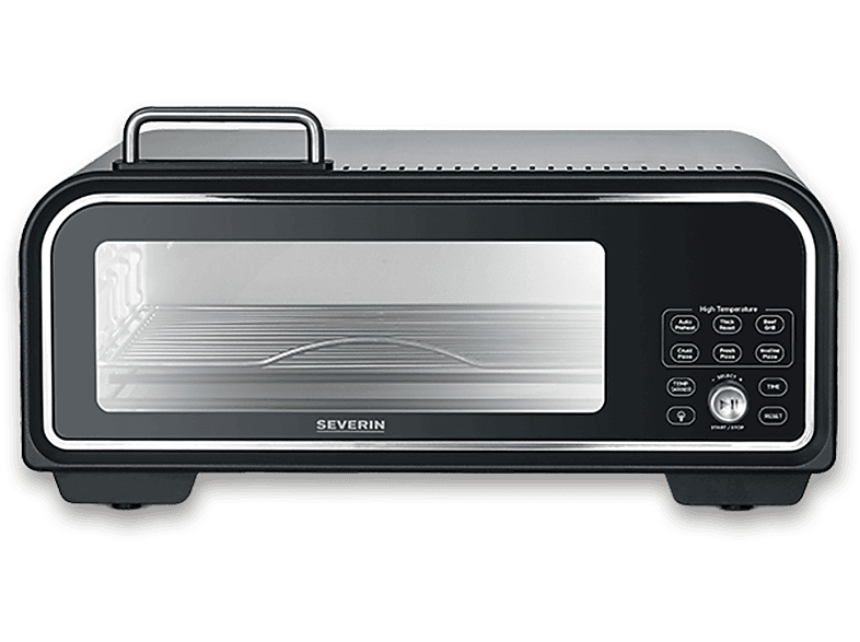 Horno de pizza - Severin PG 8575, 2000 W, 18 l, Negro — foto 1