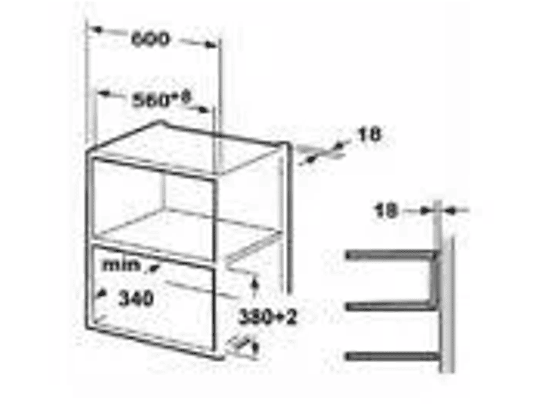 Microondas - Fagor 3MWB-20CEGB, 1 kW, 5 potencia, 20 l — foto 2