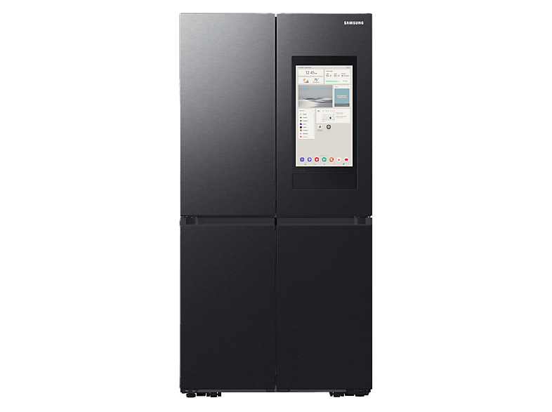 Frigorífico americano - Samsung RF65DG9H0EB1EF, Family Hub 4 puertas, Triple Cooling, 183 cm, 636 l, No Frost, Wifi, Negro — foto 1