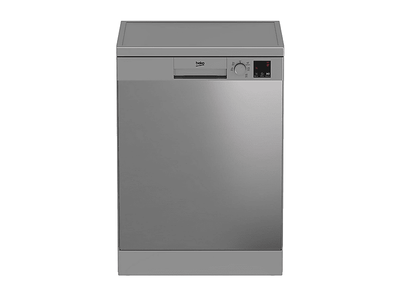 Lavavajillas libre instalación 60 cm - Beko DVN05320X, 13,0 servicios, 4,0 programas, 59,8 cm