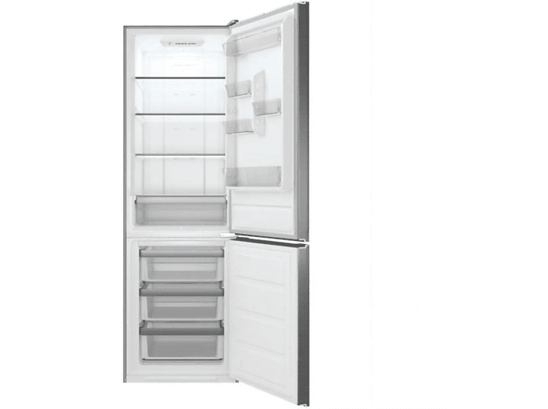 Frigorífico combi - Teka 113420000 NFL 342 C E-INOX, No Frost, Altura 1880 mm, Capacidad 310 l, Acero inoxidable — foto 1