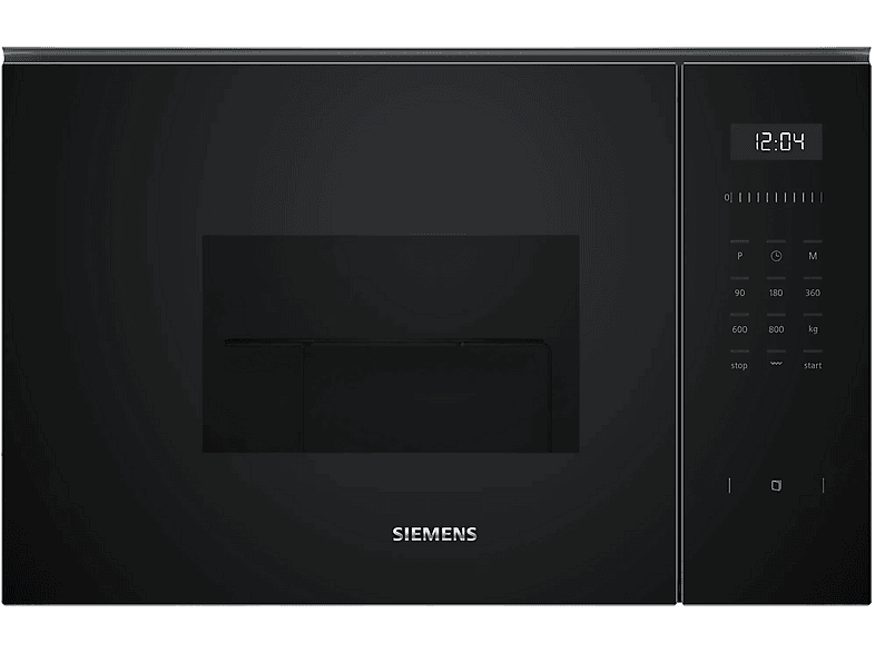 Microondas - Siemens BE525LMB1, 5 potencia, 20 l, Black — foto 1