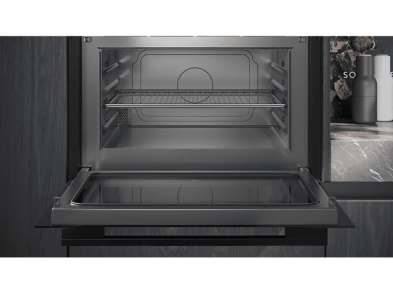 Microondas integrable - Siemens CE732GXB1, 1000 W, 5 potencia, 36 l — foto 3