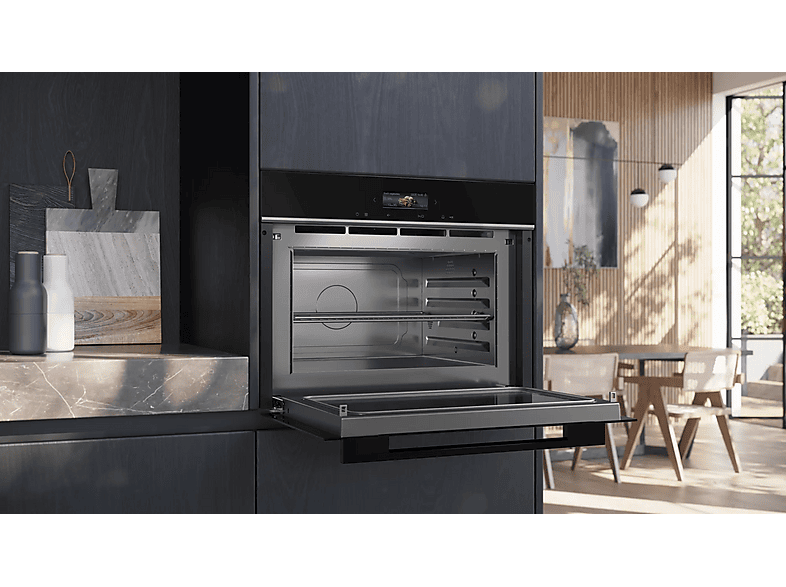 Microondas integrable - Siemens CE732GXB1, 1000 W, 5 potencia, 36 l — foto 4