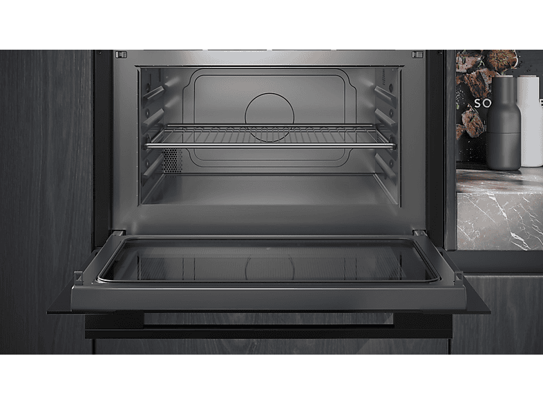 Microondas integrable - Siemens CE732GXB1, 1000 W, 5 potencia, 36 l — foto 8