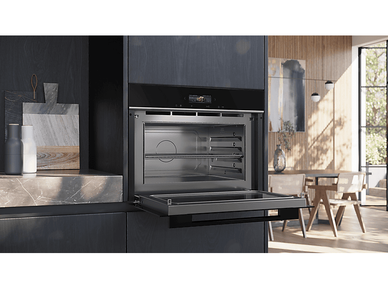 Microondas integrable - Siemens CE732GXB1, 1000 W, 5 potencia, 36 l — foto 9