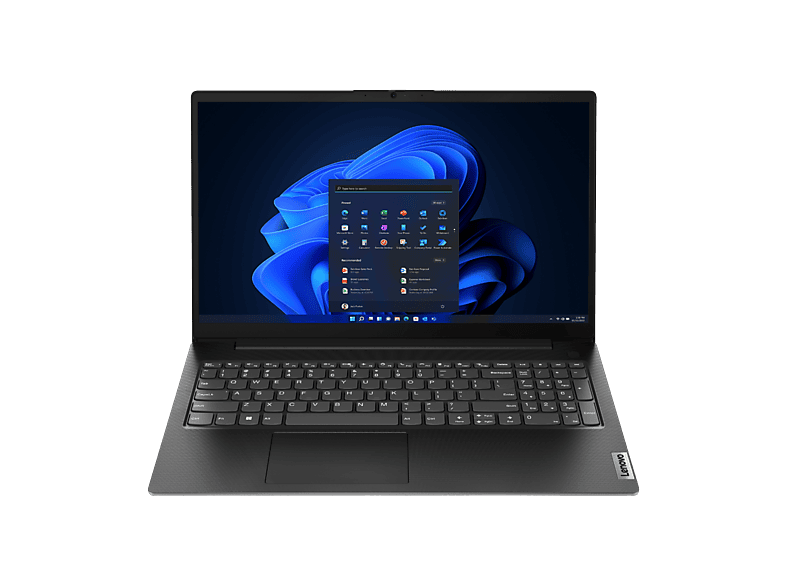 Portátil - Lenovo V15 G4 AMN, 15,6 " Full-HD, AMD Ryzen™ 3, 7320U, 8 GB RAM, 512 GB SSD, Radeon™ 610M, Windows 11 Home, idioma del teclado: ES, Negro