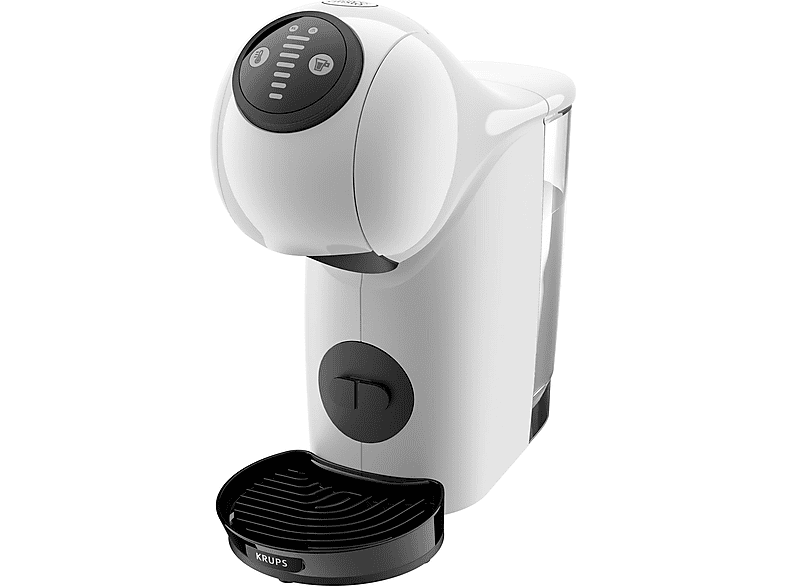 Cafetera de cápsulas - Krups Genio S KP2431, 15 bar, 1500 W, Blanco