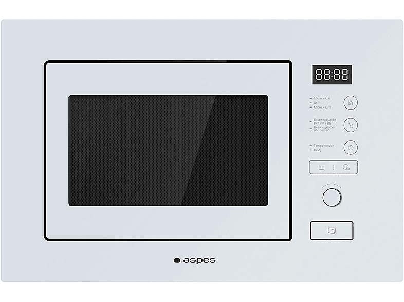 Microondas - Aspes AMWI2800DGB, 1 kW, 5 potencia, 20 l — foto 1