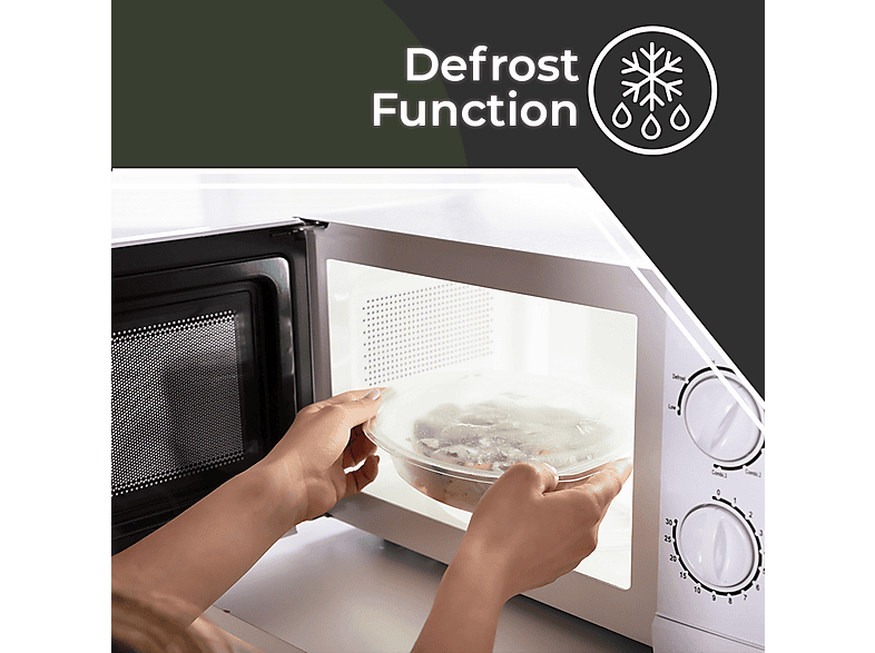 Microondas - Aspes AMWI2800DGB, 1 kW, 5 potencia, 20 l — foto 5