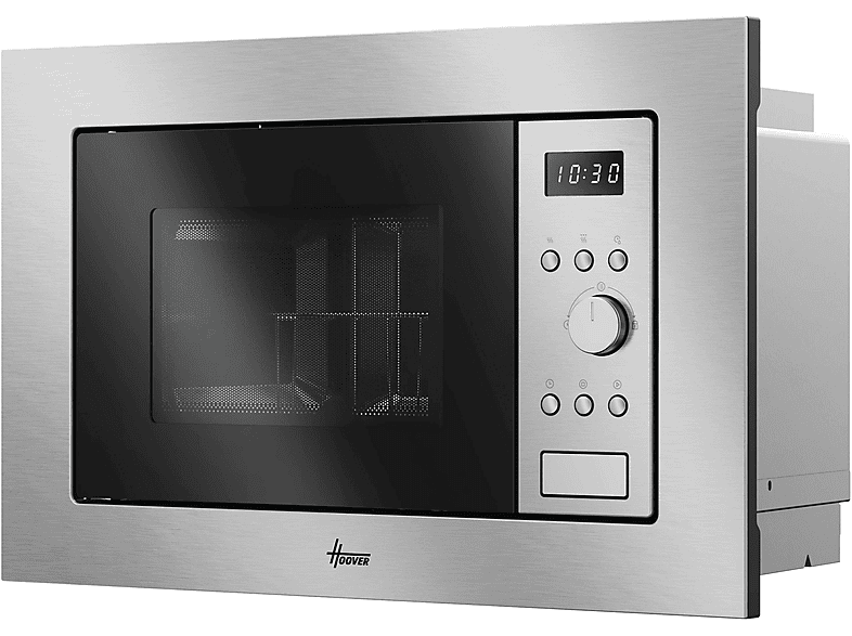Microondas integrable - Hoover HO20FMW7X, 8 potencia, 20 l, Plata — foto 2