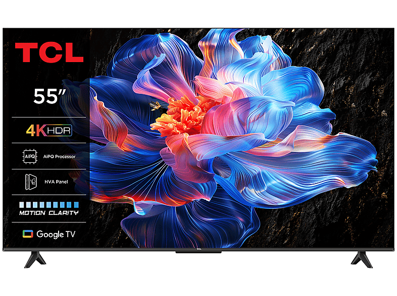 TV LED 55" - TCL 55P69K, UHD 4K, Smart TV, DVB-T2 (H.265), Bicolor