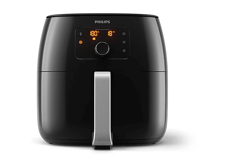 Freidora de aire - Philips HD9650/90, 2225 W, 1,4 kg, Negro