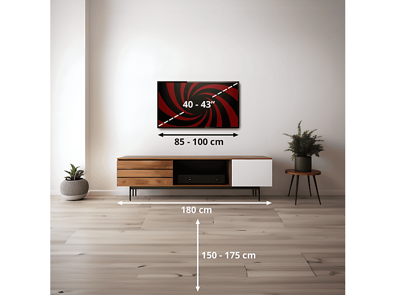 TV Neo QLED 43" - Samsung TQ43QN90FATXXC, QLED Mini Led 4K, NQ4 AI Gen3 Processor, Smart TV full AI, Wifi, Negro titanio — foto 2