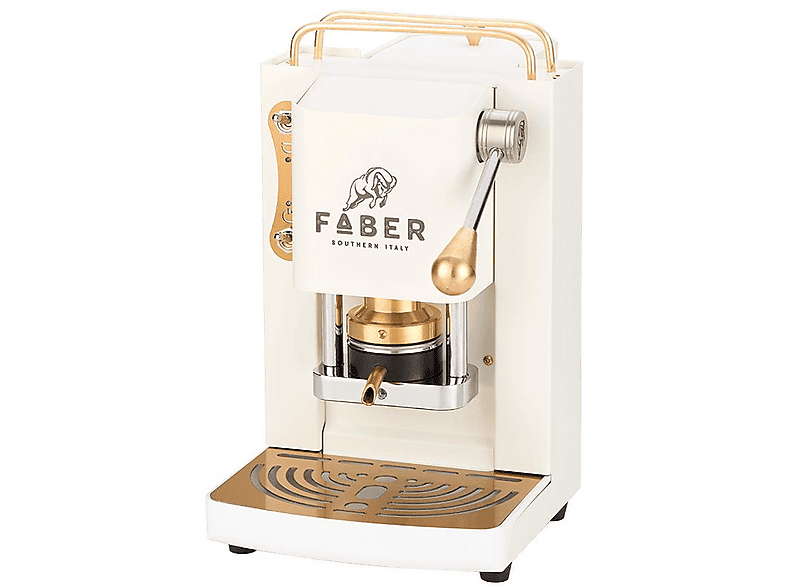 Cafetera de cápsulas - Faber Mini Deluxe, 15 bar, 500 W, Blanco — foto 1