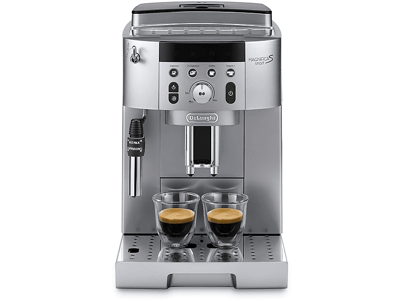 Cafetera express - Delonghi ECAM250.31.SB, 15 bar, 1450 W, 2 tazas, Plata