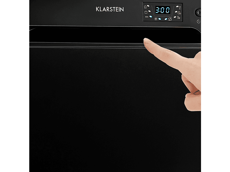 Lavavajillas compacto - Klarstein Havasia UV 6, 6 programas, 55 cm, Negro — foto 4