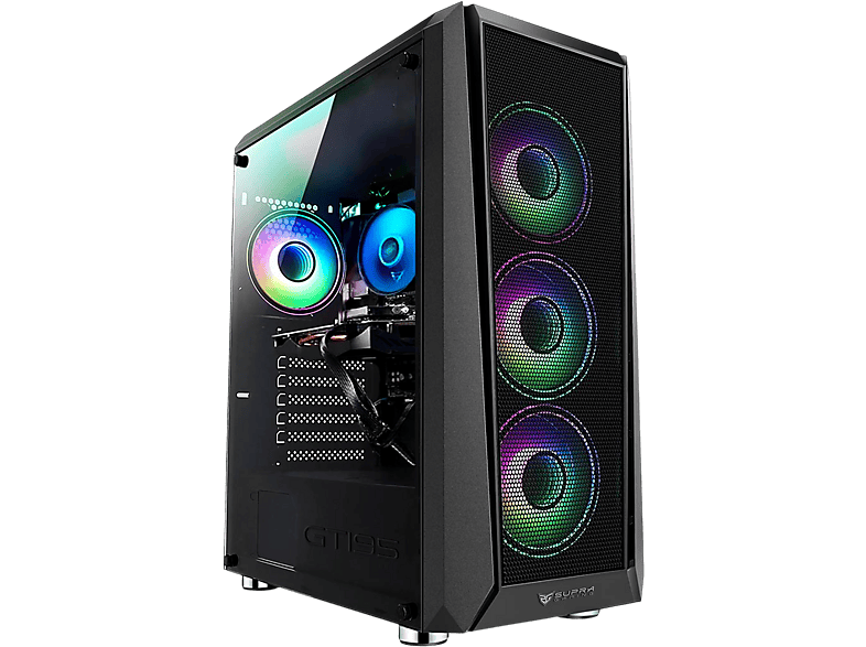 PC Gaming - PC Racing MK I5, Intel® Core™ i5 12400F, 32 GB RAM, 2 TB SSD, GeForce RTX™ 5060, Windows 11 Pro, Negro