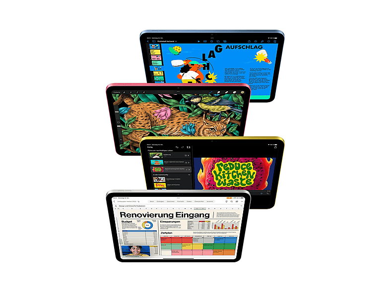 Tablet - Apple iPad, 256 GB, Blue, 10,9 " UFHD, 4 GB RAM, Processor, Tablet iOS — foto 7