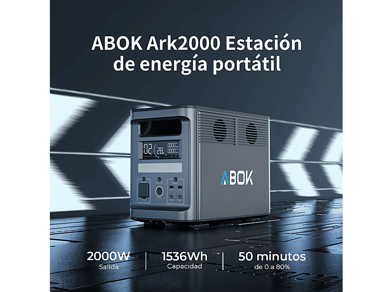 Estación de energía portátil - Abok Ark2000 (ref. 177799931) — foto 5