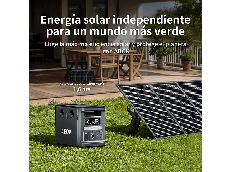 Estación de energía portátil - Abok Ark2000 (ref. 177799931) — foto 8