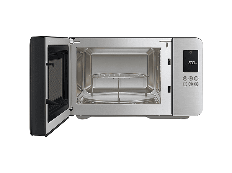 Microondas con grill - Smeg MOC01BLMEU, 1450 W, 29 l, Negro mate — foto 6