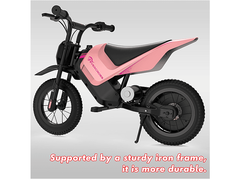 Moto eléctrica infantil - Evercross Tech Moto eléctrica infantil EV05M, motor de 150W, 2 modos de velocidad, apta para niños de 3 a (ref. 141706448) — foto 9