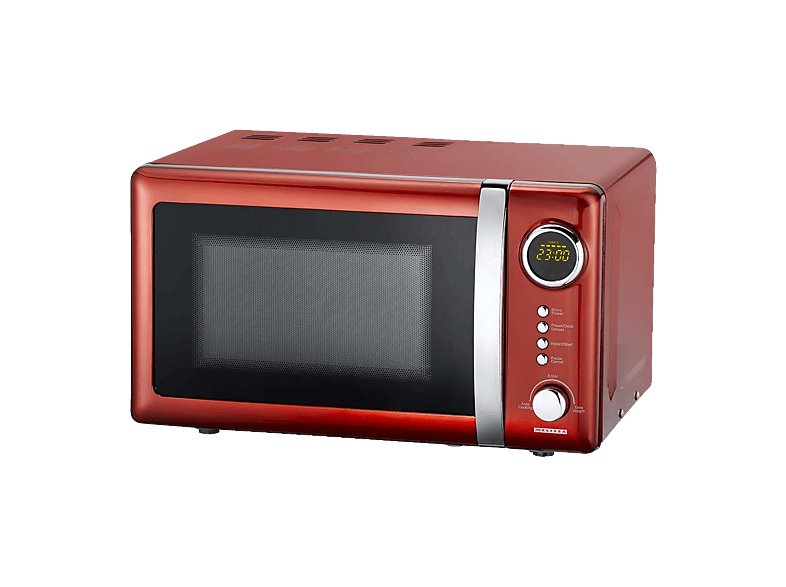 Microondas - Melissa 163-30109, 700 W, 20 l, Rojo — foto 1